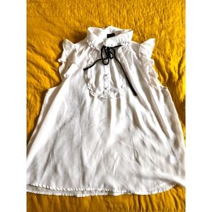 White collar blouse